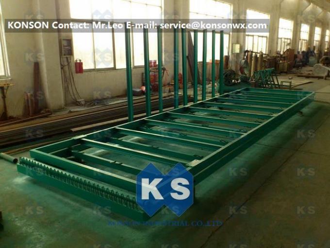 Automatische Gabion-Doosmachine die Hexagonale Omheining met Automatisch Eindesysteem maken