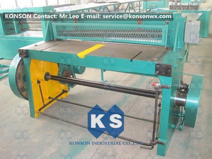 Automatische Gabion-Doosmachine die Hexagonale Omheining met Automatisch Eindesysteem maken