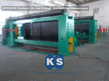 Auto High Speed Stone Gabion Mesh Machine With Wire Tension Device